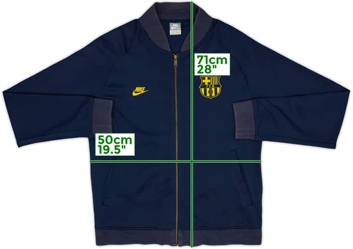 2009-10 Barcelona Nike Track Jacket - 8/10 - (M)