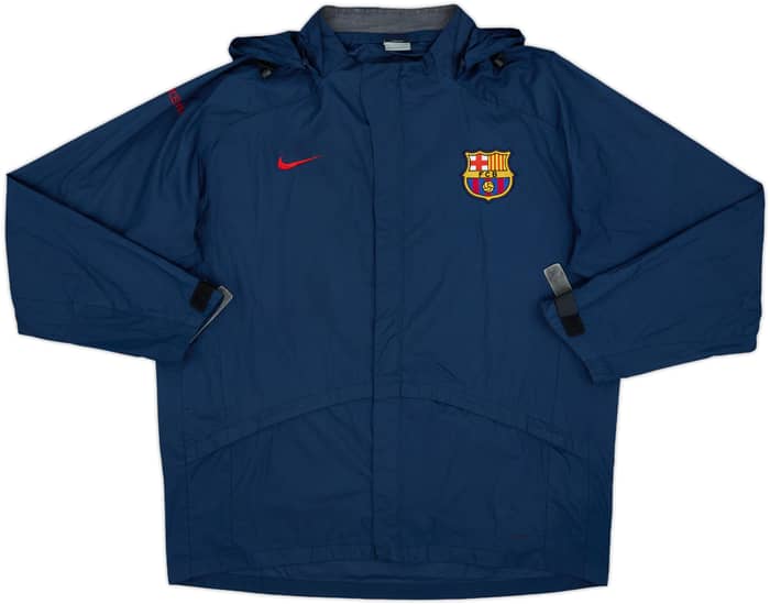 2006-07 Barcelona Nike Rain Jacket - 8/10 - (L)