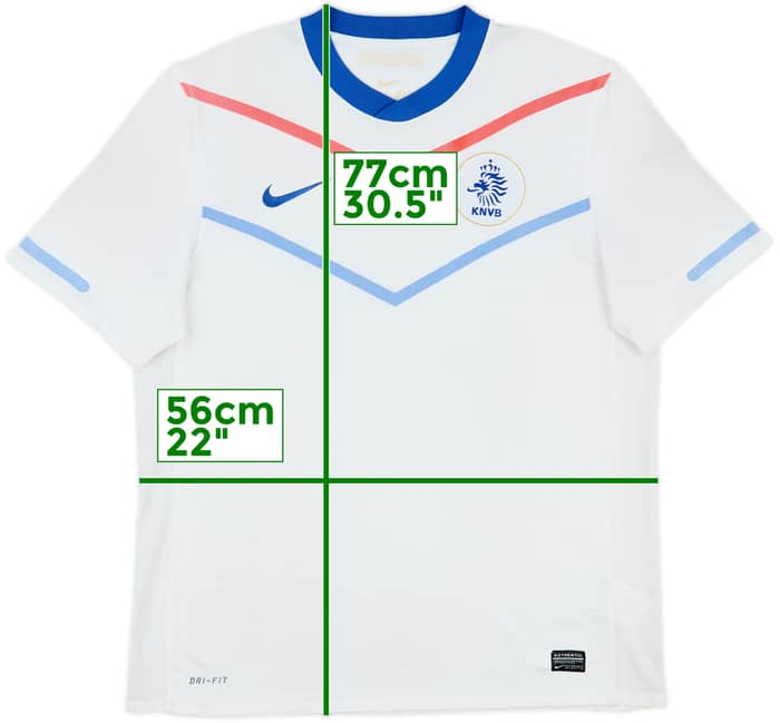 2010-11 Netherlands Away Shirt - 5/10 - (L)