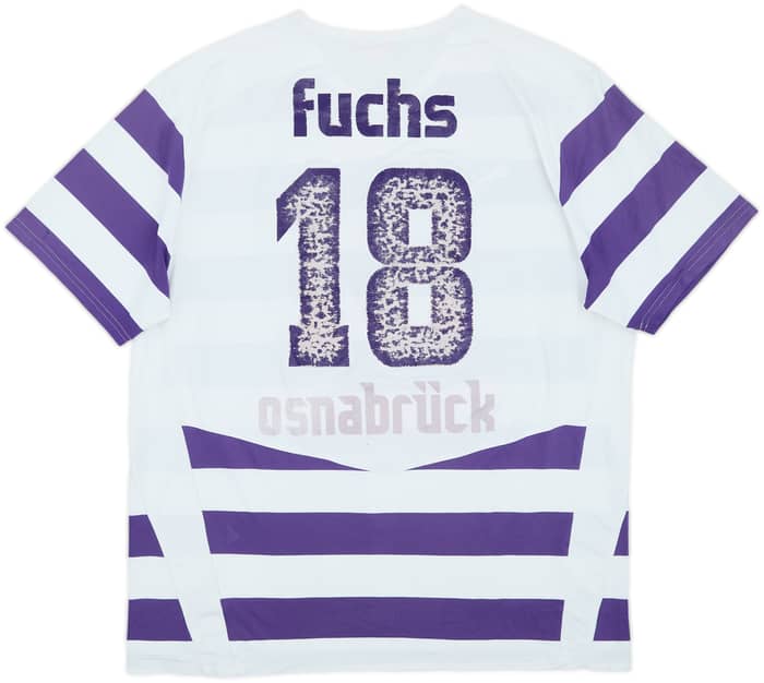 2008-09 VfL Osnabruck Signed Home Shirt Fuchs #18 - 4/10 - (XL)