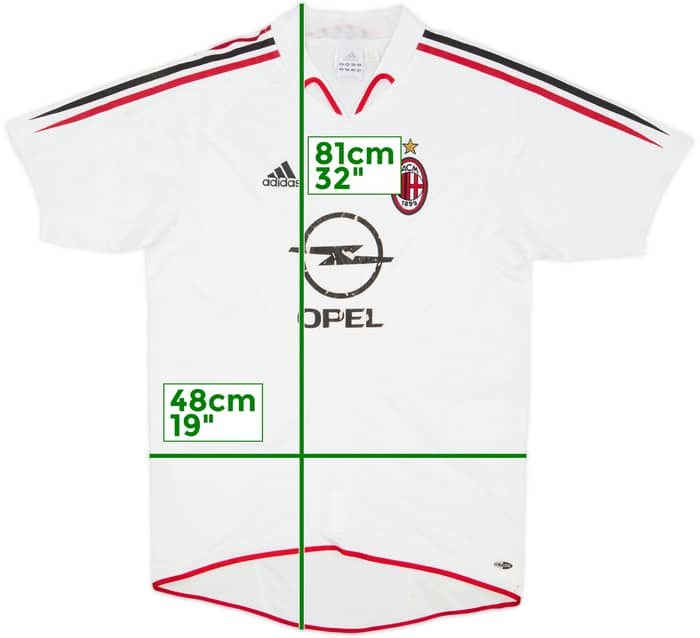 2004-05 AC Milan Away Shirt - 4/10 - (S)