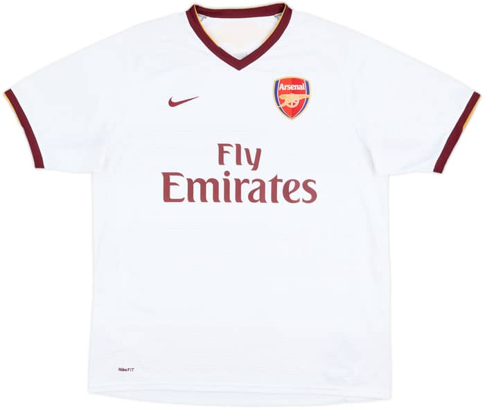 2007-08 Arsenal Away Shirt Fabregas #4 - 9/10 - (L)