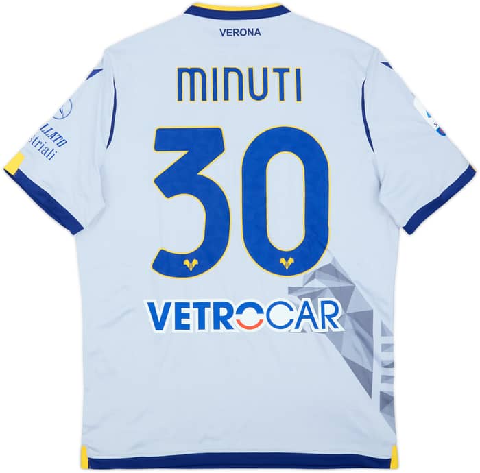 2020-21 Hellas Verona Third Shirt Minuti #30 (L)