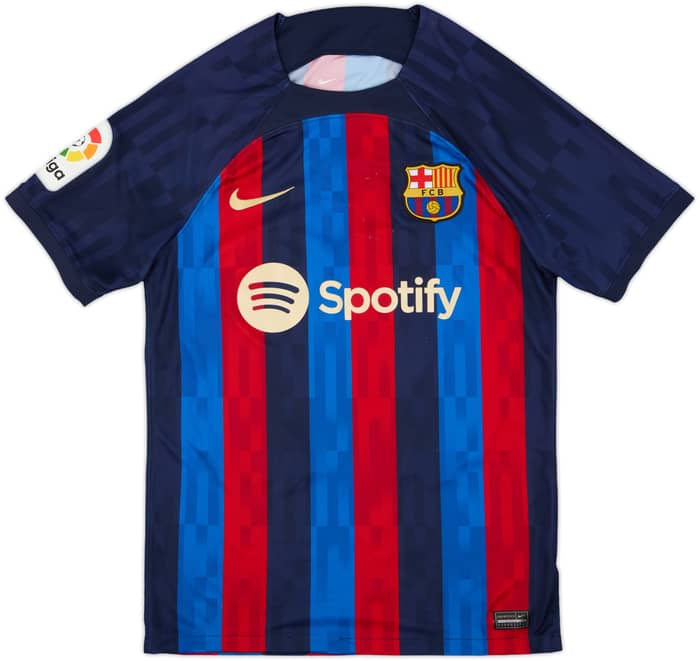 2023-24 Barcelona Home Shirt Gavi #30 - 6/10 - (S)