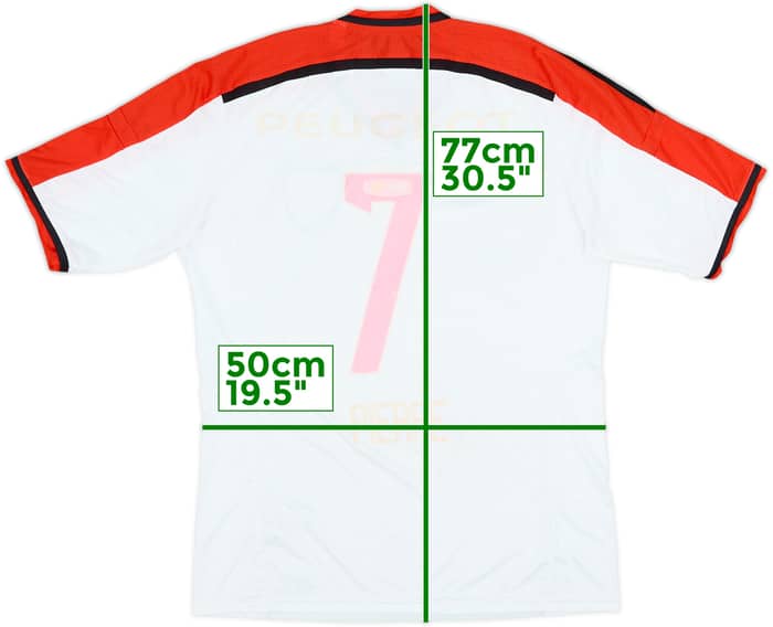 2014-15 Flamengo Away Shirt Pierre #7 - 4/10 - (M)