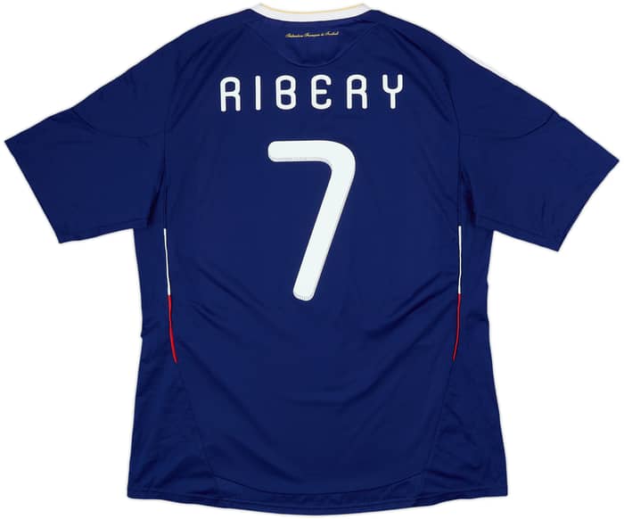 2009-10 France Home Shirt Ribery #7 - 6/10 - (XL)