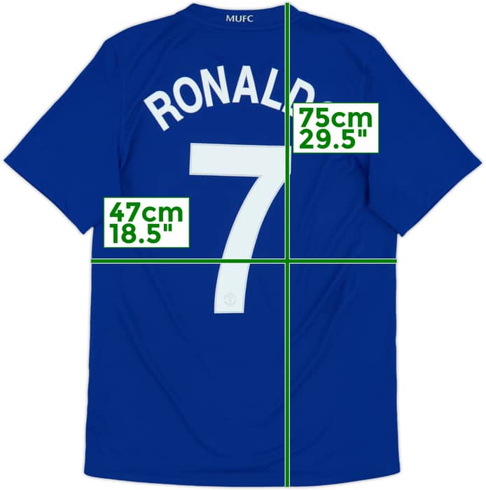 2008-09 Manchester United Third Shirt Ronaldo #7 - 6/10 - (S)