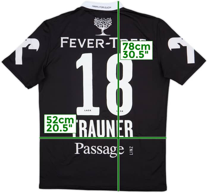 2018-19 LASK Linz Away Shirt Trauner #18 - 6/10 - (L)