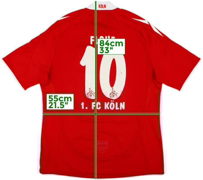 2010-11 FC Koln Home Shirt Flohe #10 - 5/10 - (L)