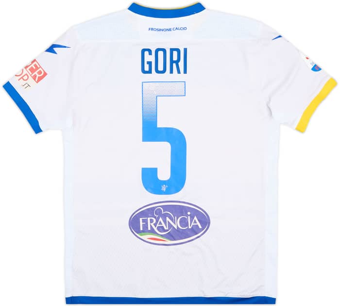 2018-19 Frosinone Match Issue Away Shirt Gori #5