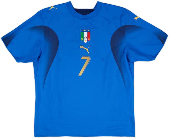 2006 Italy Home Shirt Del Piero #7 - 6/10 - (L)