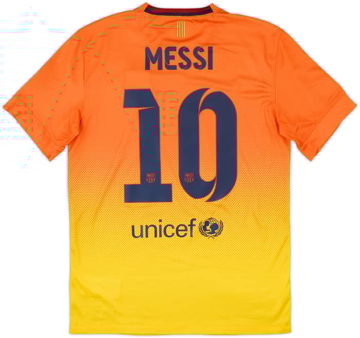 2012-13 Barcelona Camiseta Visitante Messi #10 - 6/10 - (S)