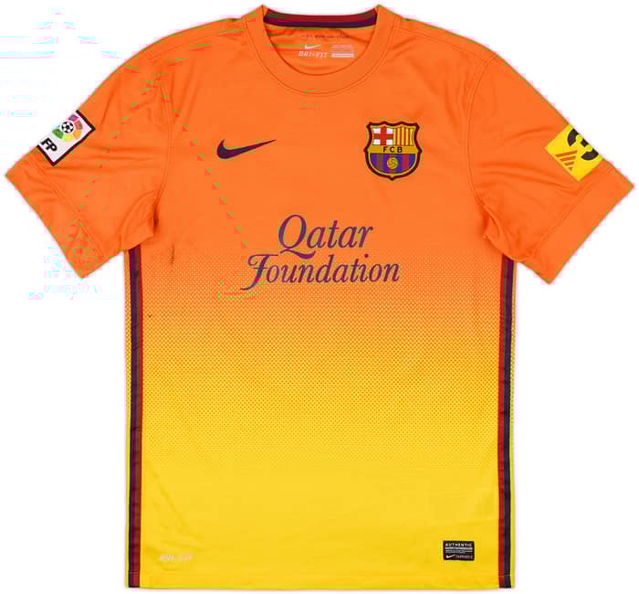 2012-13 Barcelona Camiseta Visitante Messi #10 - 6/10 - (S)