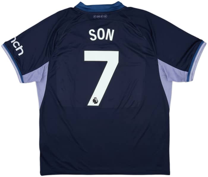 2023-24 Tottenham Away Shirt Son #7 - 9/10 - (XL)