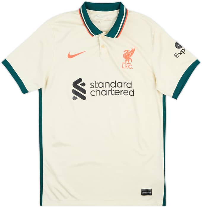 2021-22 Liverpool Away Shirt M.Salah #11 - 8/10 - (M)