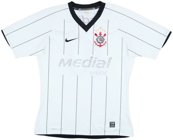 2008 Corinthians Home Shirt #10 - 5/10 - (L)