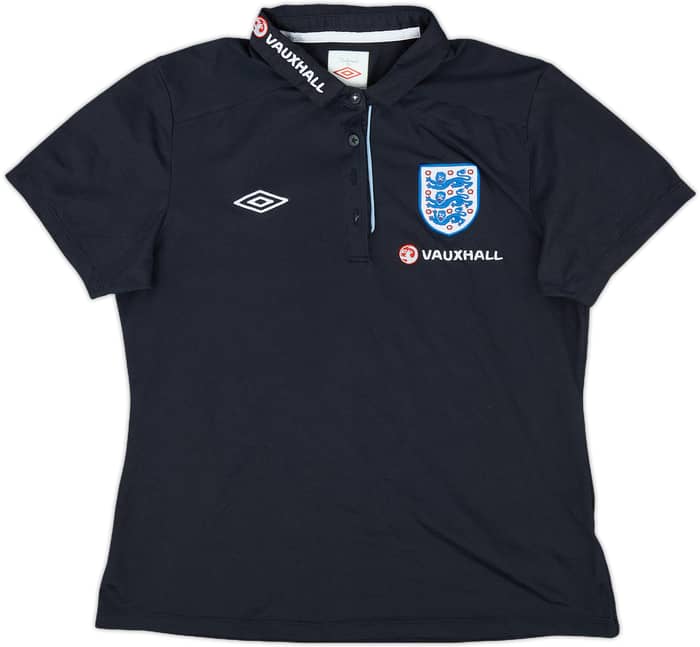 2010-11 England Umbro Polo Shirt - 9/10 - (Women's M)