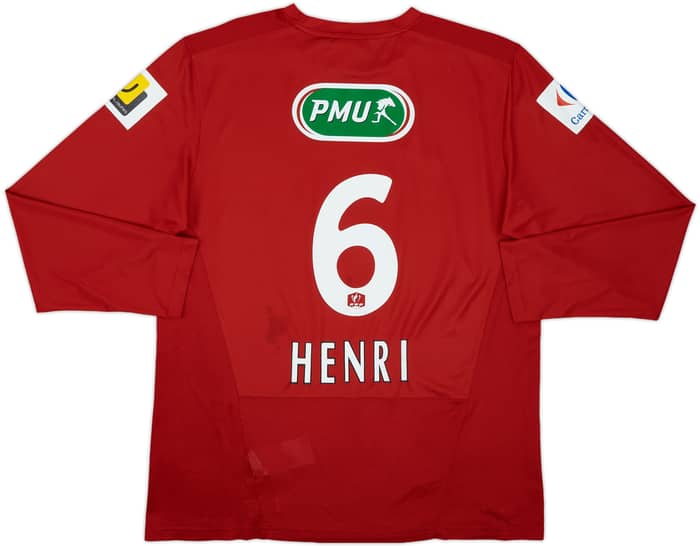 2011-12 Coupe de France L/S Shirt Henri #6 - 7/10 - (L)