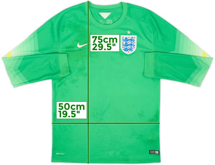 2014-15 England GK Shirt - 3/10 - (L)