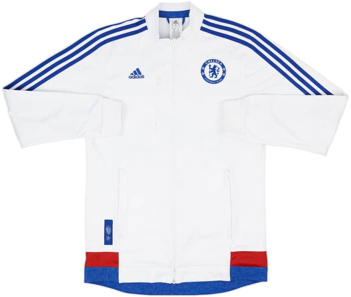 2015-16 Chelsea adidas 1/4 Zip Drill Top - 5/10 - (S)