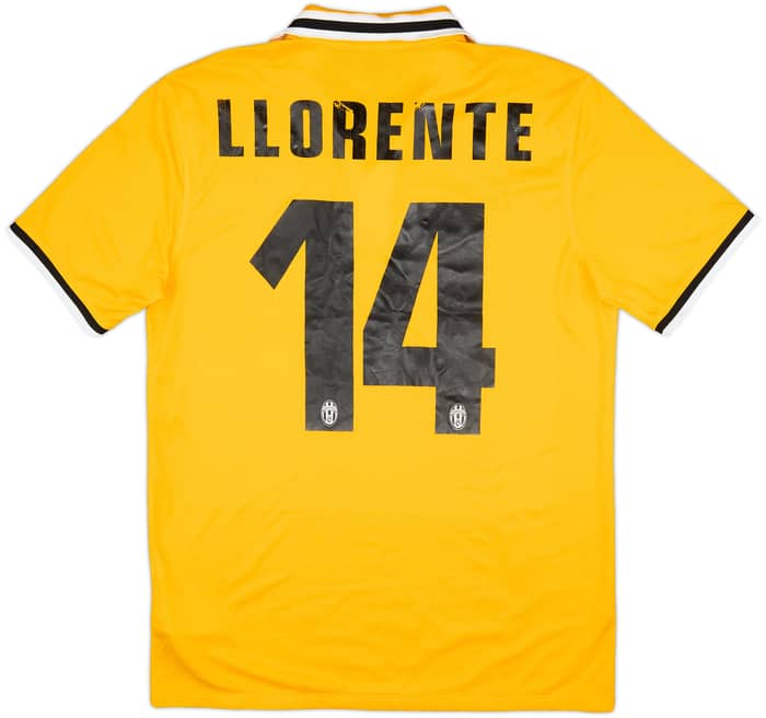 2013-14 Juventus Away Shirt Llorente #14 - 5/10 - (M)