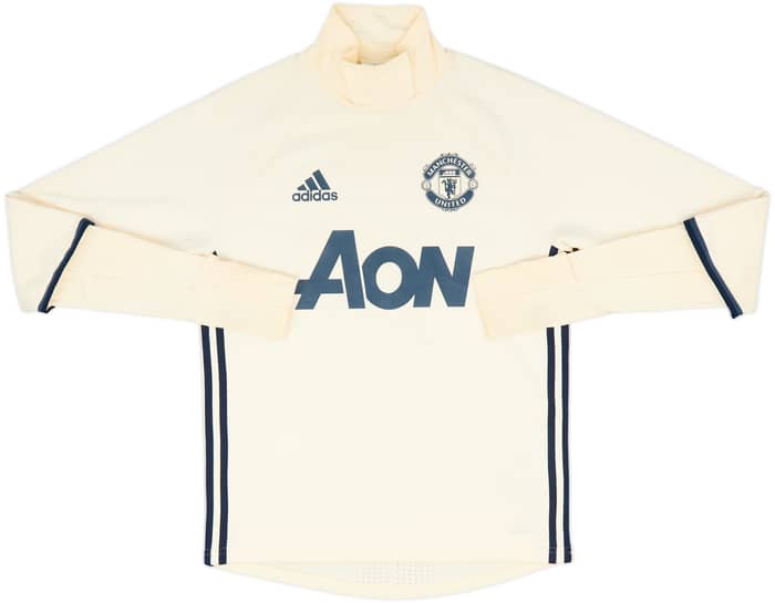 2016-17 Manchester United adidas Sweat Top - 7/10 - (S)