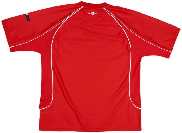2002-03 England Umbro Training Shirt - 9/10 - (XXL)