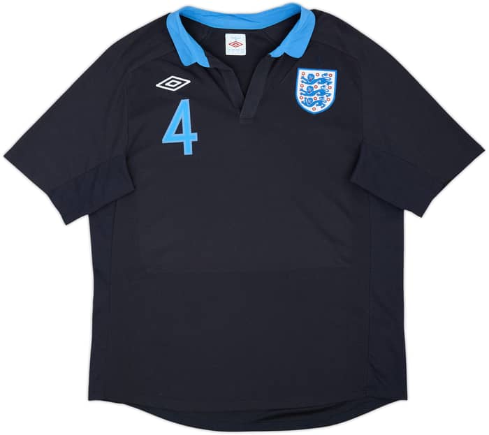 2011-12 England Away Shirt Gerrard #4 - 6/10 - (XL)