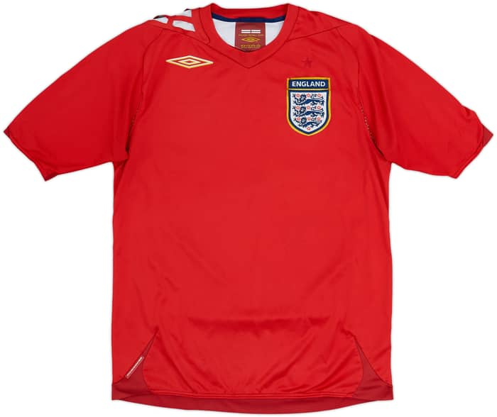 2006-08 England Away Shirt - 5/10 - (S)