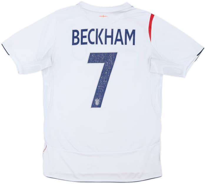 2005-07 England Home Shirt - 5/10 - (M)