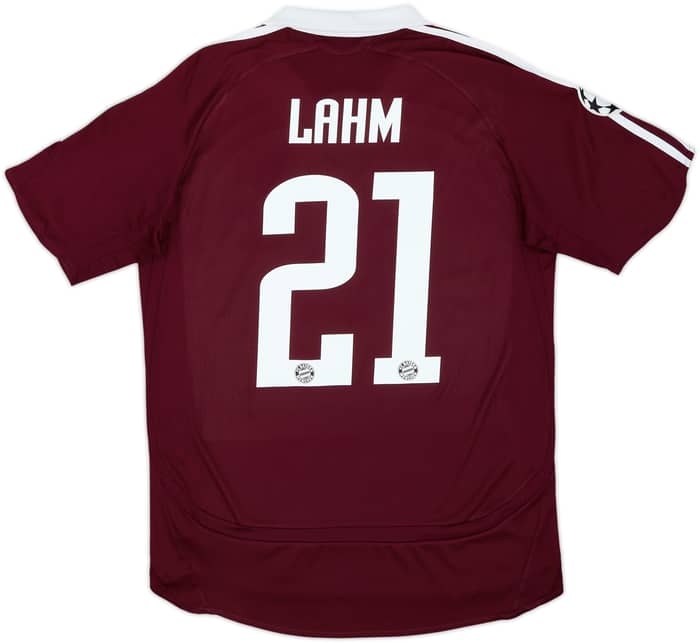 2006-07 Bayern Munich CL Shirt Lahm #21 - 5/10 - (S)