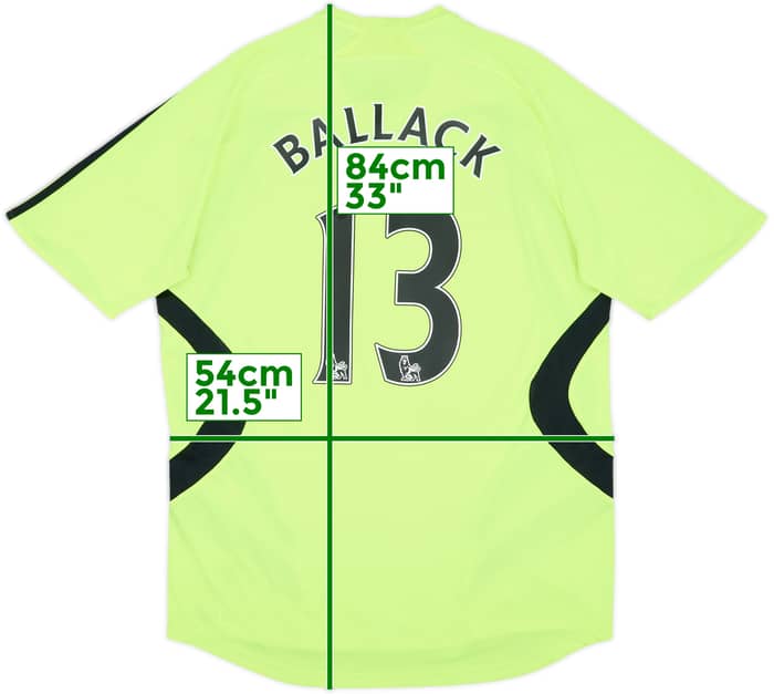 2007-08 Chelsea Away Shirt Ballack #13 - 8/10 - (L)