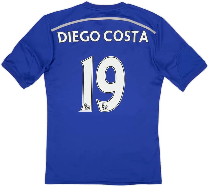 2014-15 Chelsea Home Shirt Diego Costa #19 - 8/10 - (M)