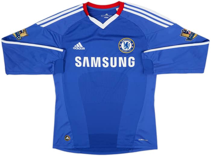 2010-11 Chelsea Home L/S Shirt Torres #9 - 7/10 - (S)