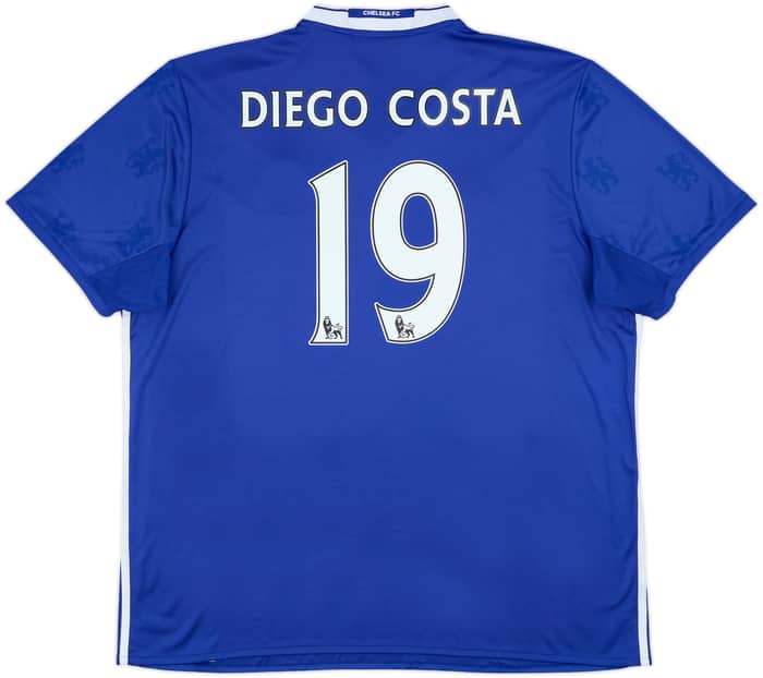 2016-17 Chelsea Home Shirt Diego Costa #19 - 9/10 - (XXL)