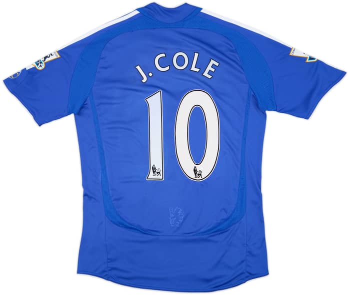 2006-08 Chelsea Home Shirt J.Cole #10 - 6/10 - (M)