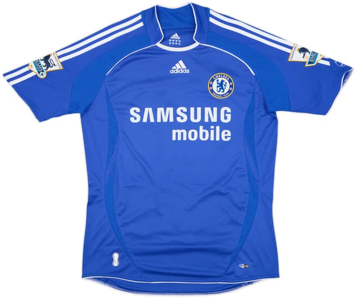 2006-08 Chelsea Home Shirt J.Cole #10 - 6/10 - (M)