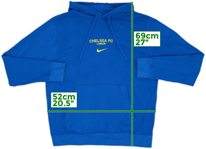 2021-22 Chelsea Nike Hooded Top - 7/10 - (M)