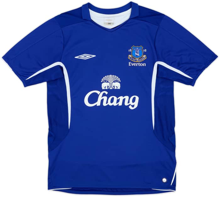 2005-06 Everton Home Shirt Osman #21 - 9/10 - (S)