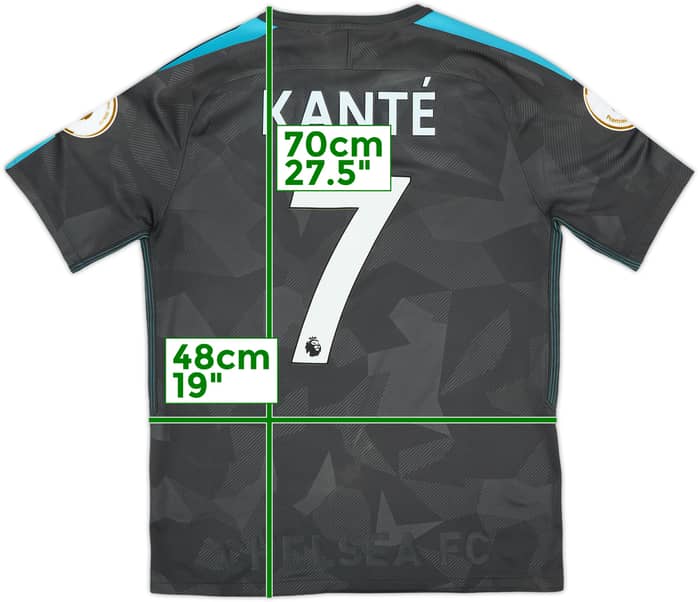 2017-18 Chelsea Third Shirt Kante #7 - 5/10 - (M)