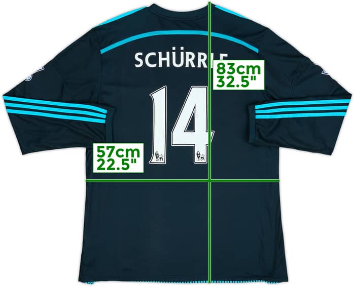 2014-15 Chelsea Third L/S Shirt Schurrle #14 - 8/10 - (XXL)
