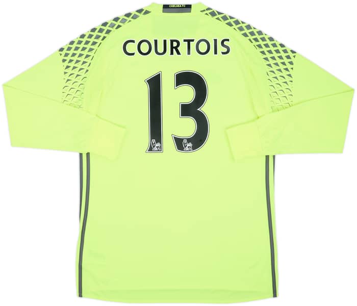 2016-17 Chelsea GK Shirt Courtois #13 - 10/10 - (L)