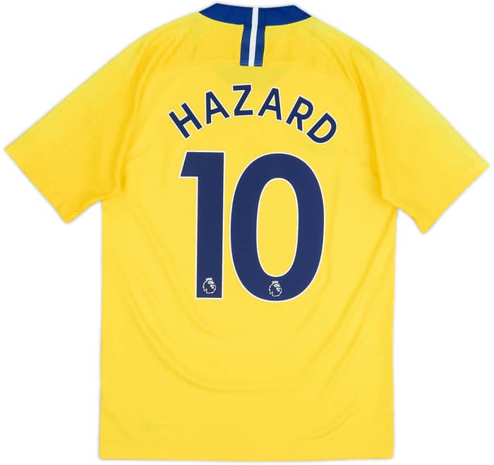 2018-19 Chelsea Camiseta de Visitante Hazard #10 - 8/10 - (S)