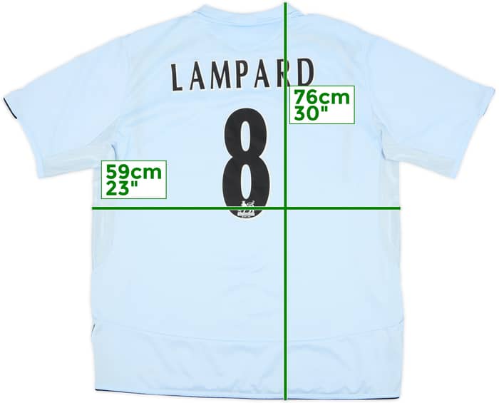 2005-06 Chelsea Away Shirt Lampard #8 - 10/10 - (XXL)