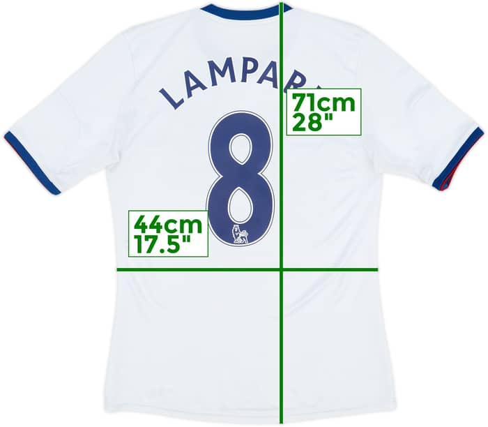2013-14 Chelsea Away Shirt Lampard #8 - 5/10 - (S)