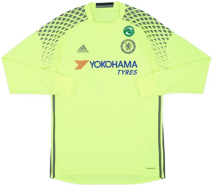 2016-17 Chelsea GK Shirt Courtois #13 - 10/10 - (M)