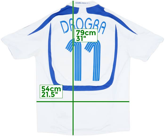 2007-08 Chelsea Third Shirt Drogba #11 - 6/10 - (L)