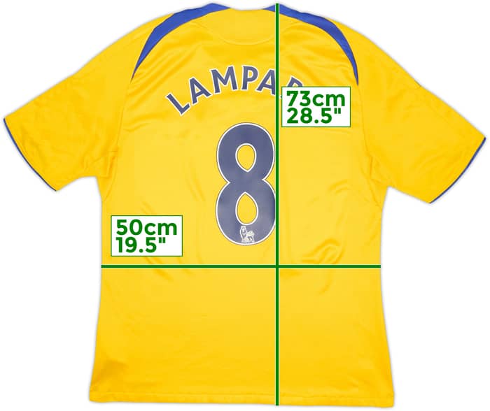 2008-09 Chelsea Third Shirt Lampard #8 - 6/10 - (L)