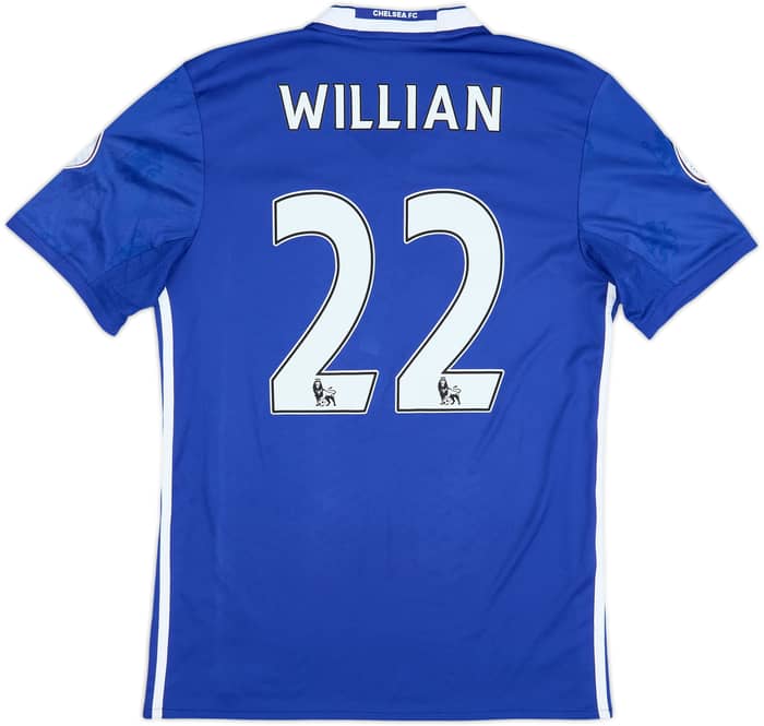 2016-17 Chelsea Home Shirt Willian #22 - 7/10 - (S)