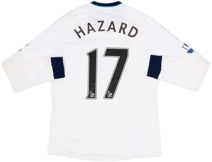 2012-13 Chelsea Away L/S Shirt Hazard #17 - 4/10 - (L)